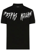 FesFas graphic-print Polo Shirt | Black