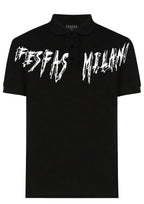FesFas graphic-print Polo Shirt | Black