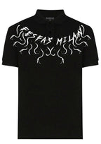 FesFas graphic-print Polo Shirt | Black