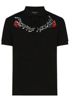 FesFas graphic-print Polo Shirt | Black
