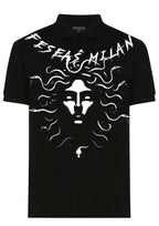 FesFas medusa-print Polo Shirt | Black