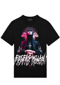 FesFas believer-print T-shirt | Black