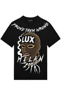 FesFas mask-print T-shirt | Black