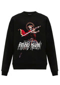 FesFas bone knight-print Sweatshirt | Black