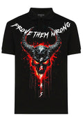 FesFas skull-print Polo Shirt | Black
