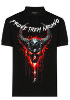 FesFas skull-print Polo Shirt | Black