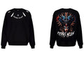 FesFas tattoos-print Sweatshirt | Black