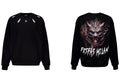 FesFas tattoos-print Sweatshirt | Black