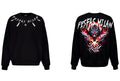 FesFas tattoos-print Sweatshirt | Black