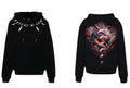 FesFas tattoos-print Hoodie | Black