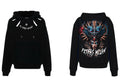FesFas tattoos-print Hoodie | Black