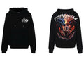FesFas tattoos-print Hoodie | Black