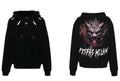 FesFas tattoos-print Hoodie | Black