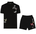 FesFas butterflies-print Polo Set | Men | Black