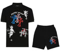FesFas graphic-print Polo Set | Men | Black