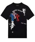 FesFas graphic-print T-shirt | Black | Men