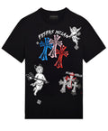 FesFas graphic-print T-shirt | Black | Men
