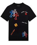 FesFas graphic-print T-shirt | Black | Men