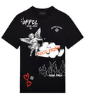 FesFas graphic-print T-shirt | Black | Men
