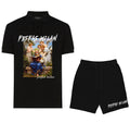 FesFas divine era-print Polo Set | Men | Black
