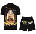 FesFas heaven guardian-print Polo Set | Men | Black