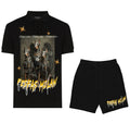 FesFas survival battles-print Polo Set | Men | Black
