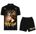 FesFas woman warrior-print Polo Set | Men | Black