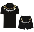 FesFas graphic-print Polo Set | Black